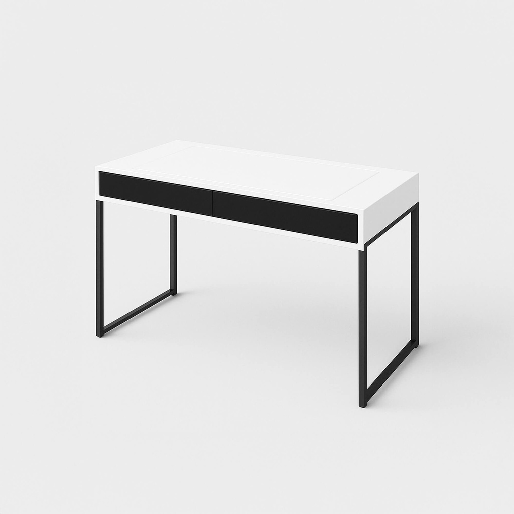[FURN_0096] Kohandatav töölaud (Valge, Teras)